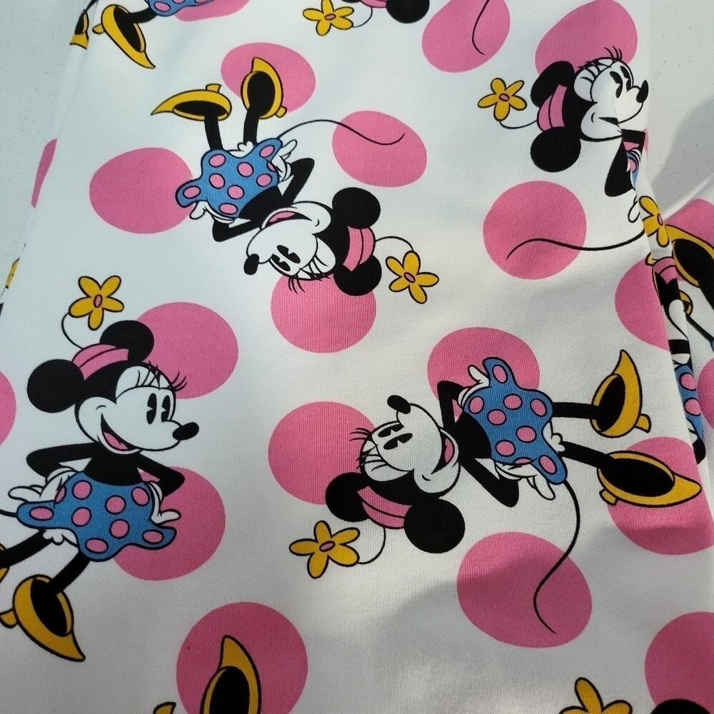 Disney Minnie Mouse Women's 2XL Pink and White Pantsuit Size 2XL - Picture 9 of 9